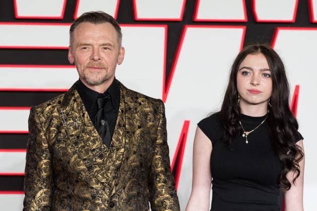 The Running Man UK Premiere in London LONDON, UNITED KINGDOM - NOVEMBER 05: Simon Pegg and Matilda Pegg attend the UK premiere of The Running Man at The Odeon Luxe, Leicester Square in London, United Kingdom on November 05, 2025. Wiktor Szymanowicz Anadolu London United Kingdom. Editorial use only. Please get in touch for any other usage.  Copyright: x2025xAnadoluxWiktorxSzymanowiczx