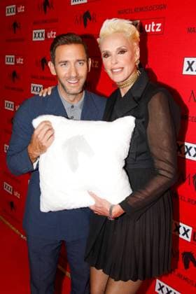 Marcel Remus präsentiert seine eigene Bettwäsche-Kollektion bei XXXLutz in Nürnberg Nürnberg, 0.11.2025 Marcel Remus und Brigitte Nielsen bei der Präsentation der Marcel Remus Bettwäsche-Kollektion bei XXXLutz in Nürnberg Bayern Copyright: xMatthiasxGränzdörferx