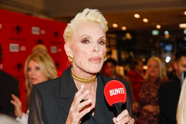 Marcel Remus präsentiert seine eigene Bettwäsche-Kollektion bei XXXLutz in Nürnberg Nürnberg, 0.11.2025 Brigitte Nielsen bei der Präsentation der Marcel Remus Bettwäsche-Kollektion bei XXXLutz in Nürnberg Bayern Copyright: xMatthiasxGränzdörferx
