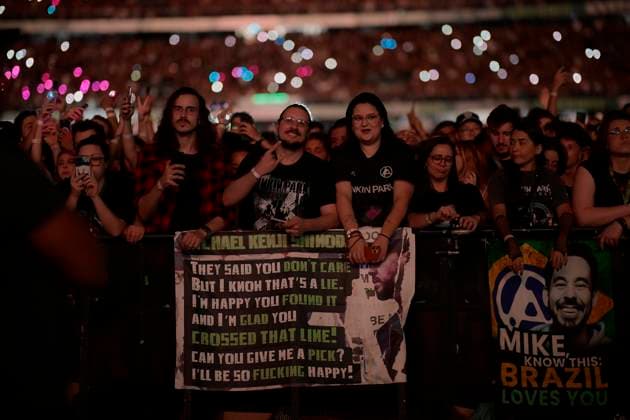 CURITIBA, PR - 05.11.2025: LINKIN PARK CURITIBA - Linkin Park, on their From Zero World Tour, will perform at the Major AntÃ nio Couto Pereira Stadium in Curitiba, Parana. x2836471x  ReinaldoxReginato