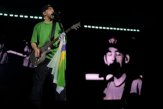 CURITIBA, PR - 05.11.2025: LINKIN PARK CURITIBA - Linkin Park, on their From Zero World Tour, will perform at the Major AntÃ nio Couto Pereira Stadium in Curitiba, Parana. x2836692x  ReinaldoxReginato