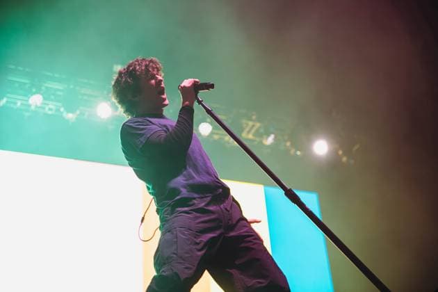 Turnstile performing live at Alexandra Palace in London, United Kingdom, on 5 November 2025 Turnstile performing live at Alexandra Palace in London, United Kingdom, on 5 November 2025, Credit:Sarah Tsang Avalon  Copyright: xSarahxTsangx xAvalonx 1050630148
