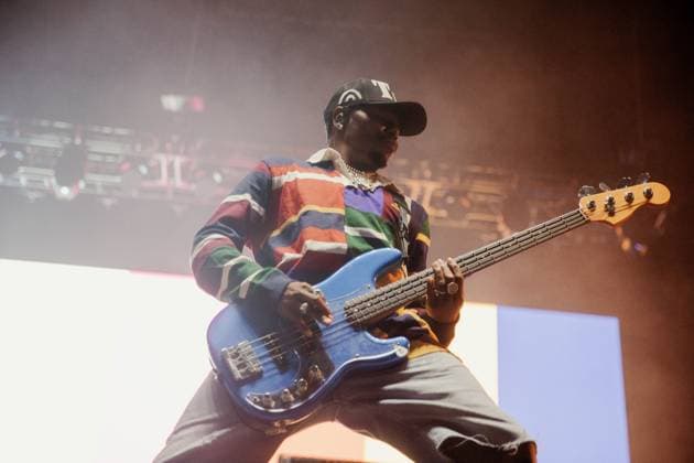 Turnstile performing live at Alexandra Palace in London, United Kingdom, on 5 November 2025 Turnstile performing live at Alexandra Palace in London, United Kingdom, on 5 November 2025, Credit:Sarah Tsang Avalon  Copyright: xSarahxTsangx xAvalonx 1050630160