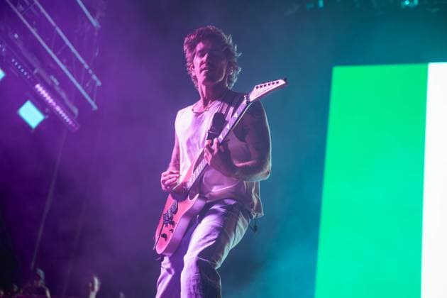 Turnstile performing live at Alexandra Palace in London, United Kingdom, on 5 November 2025 Turnstile performing live at Alexandra Palace in London, United Kingdom, on 5 November 2025, Credit:Sarah Tsang Avalon  Copyright: xSarahxTsangx xAvalonx 1050630220