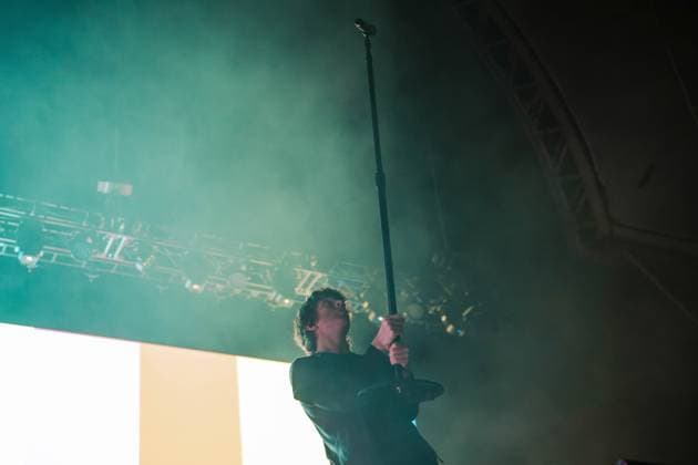 Turnstile performing live at Alexandra Palace in London, United Kingdom, on 5 November 2025 Turnstile performing live at Alexandra Palace in London, United Kingdom, on 5 November 2025, Credit:Sarah Tsang Avalon  Copyright: xSarahxTsangx xAvalonx 1050630233