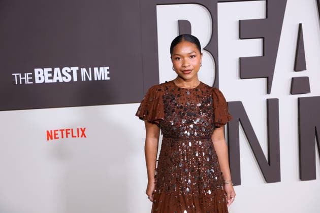The Beast In Me Special Screening - NYC Laya DeLeon Hayes attends the The Beast in Me Special Screening at the Plaza Hotel in New York, NY on November 5, 2025. Photo by Charles Guerin ABACAPRESS.COM New York City NY United States  Copyright: xGuerinxCharles ABACAx