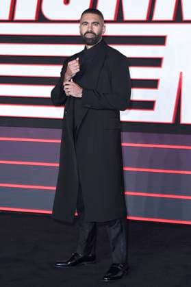 Joey Ansah bei der Premiere des Kinofilms The Running Man im Odeon Luxe Leicester Square. London, 05.11.2025