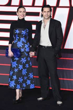 Hayley Atwell und Ned Wolfgang Kelly bei der Premiere des Kinofilms The Running Man im Odeon Luxe Leicester Square. London, 05.11.2025