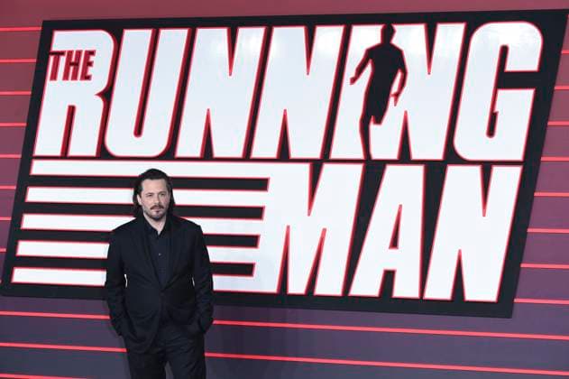 Edgar Wright bei der Premiere des Kinofilms The Running Man im Odeon Luxe Leicester Square. London, 05.11.2025