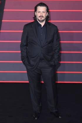 Edgar Wright bei der Premiere des Kinofilms The Running Man im Odeon Luxe Leicester Square. London, 05.11.2025