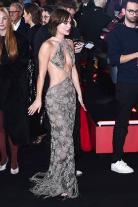 Emelia Jones bei der Premiere des Kinofilms The Running Man im Odeon Luxe Leicester Square. London, 05.11.2025