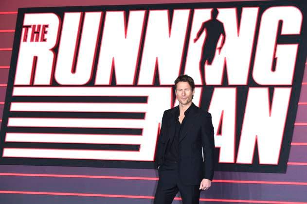 Glen Powell bei der Premiere des Kinofilms The Running Man im Odeon Luxe Leicester Square. London, 05.11.2025