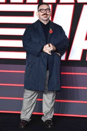 Nick Frost bei der Premiere des Kinofilms The Running Man im Odeon Luxe Leicester Square. London, 05.11.2025