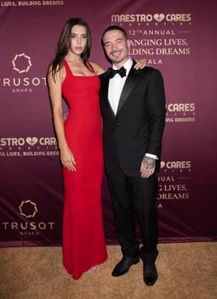 Red carpet for the 12th Annual Maestro Cares Foundation Gala Featuring: Valentina Ferrer, J. Balvin Where: New York, New York, United States When: 05 Nov 2025 Credit: Janet Mayer INSTARimages.com EDITORIAL USE ONLY. NOT FOR USE BY NEWSPAPERS BASED IN THE UK. Copyright: xx instar55245198