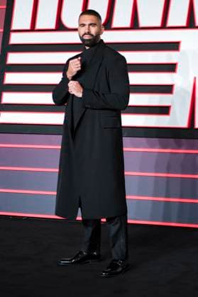 Joey Ansah bei der Premiere des Kinofilms The Running Man im Odeon Luxe Leicester Square. London, 05.11.2025