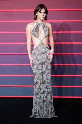 Emilia Jones bei der Premiere des Kinofilms The Running Man im Odeon Luxe Leicester Square. London, 05.11.2025