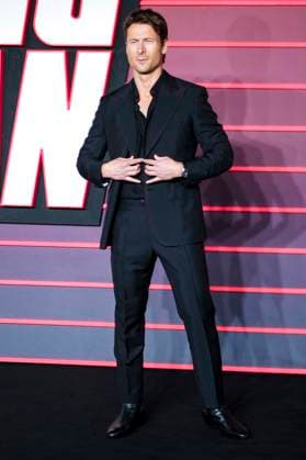Glen Powell bei der Premiere des Kinofilms The Running Man im Odeon Luxe Leicester Square. London, 05.11.2025