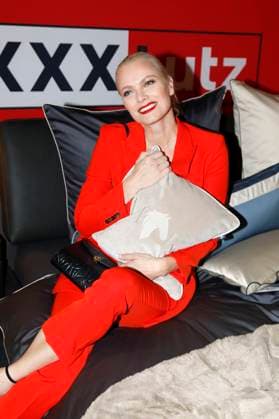 Franziska Knuppe beim XXXLutz x Marcel Remus Collection Launch im Premium-Möbel- und Einrichtungshaus XXXLutz. Nürnberg, 05.11.2025
