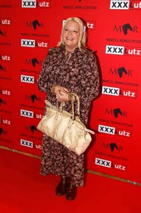 Tine Wittler beim XXXLutz x Marcel Remus Collection Launch im Premium-Möbel- und Einrichtungshaus XXXLutz. Nürnberg, 05.11.2025