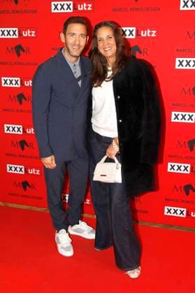 Marcel Remus und Dana Schweiger beim XXXLutz x Marcel Remus Collection Launch im Premium-Möbel- und Einrichtungshaus XXXLutz. Nürnberg, 05.11.2025