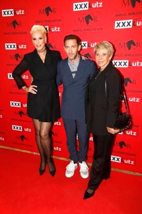 Brigitte Nielsen, Marcel Remus und Silke Remus beim XXXLutz x Marcel Remus Collection Launch im Premium-Möbel- und Einrichtungshaus XXXLutz. Nürnberg, 05.11.2025