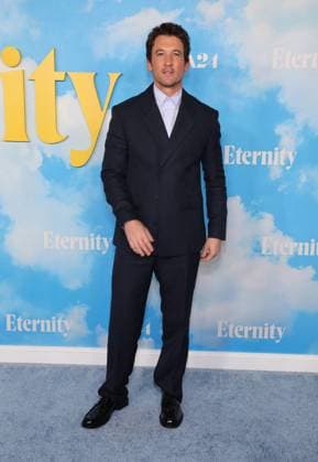 05 November 2025 - Los Angeles, California - Miles Teller. Eternity Special Film Screening held at AMC Century City 15. Los Angeles USA - ZUMAa123 20251105_zaa_a123_120 Copyright: xADx