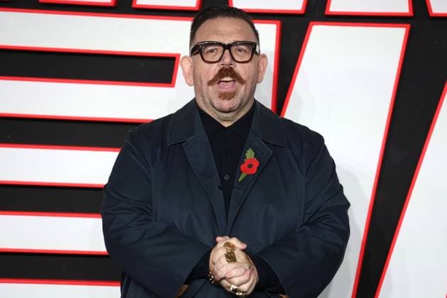 The Running Man UK Premiere Nick Frost at the The Running Man UK premiere at Odeon Luxe Leicester Square, London, England London Odeon Luxe Leicester Square UK Copyright: xFredxDuvalx