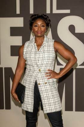 November 5, 2025, New York, United States: Montego Glover attends Netflix s The Beast In Me New York Premiere at The Plaza Hotel. New York United States - ZUMAs197 20251105_aaa_s197_614 Copyright: xRonxAdarx