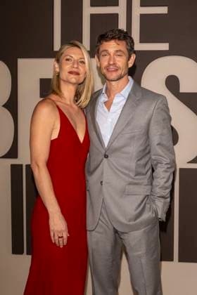 November 5, 2025, New York, United States: (L-R) Claire Danes and Hugh Dancy attend Netflix s The Beast In Me New York Premiere at The Plaza Hotel. New York United States - ZUMAs197 20251105_aaa_s197_615 Copyright: xRonxAdarx