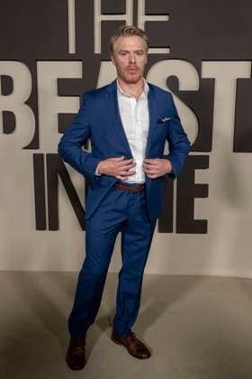 November 5, 2025, New York, United States: Diego Klattenhoff attends Netflix s The Beast In Me New York Premiere at The Plaza Hotel. New York United States - ZUMAs197 20251105_aaa_s197_620 Copyright: xRonxAdarx