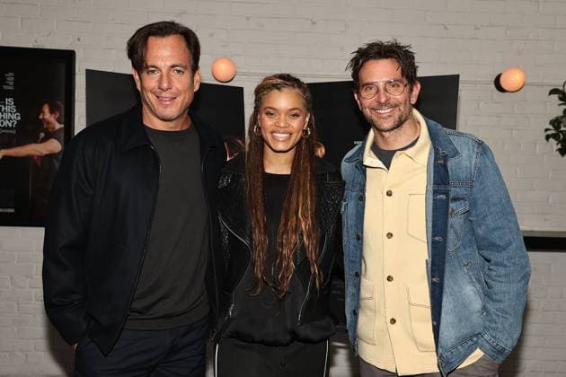 New York special screening of Is This Thing On? at the Metrograph Featuring: Will Arnett, Andra Day and Bradley Cooper Where: New York, New York, United States When: 05 Nov 2025 Credit: Dave Allocca Starpix INSTARimages EDITORIAL USE ONLY. NOT FOR USE BY NEWSPAPERS BASED IN THE UK. Copyright: xx instar55246305