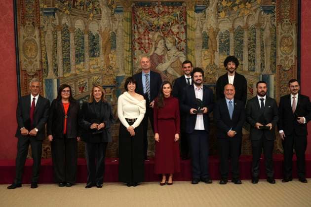 Spanish Queen Letizia attending Innovacion y Diseno awards in Madrid on Thursday, 6 November 2025. Cordon Press 