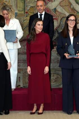 Spanish Queen Letizia attending Innovacion y Diseno awards in Madrid on Thursday, 6 November 2025. Cordon Press 