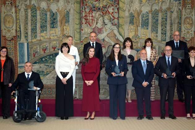 Spanish Queen Letizia attending Innovacion y Diseno awards in Madrid on Thursday, 6 November 2025. Cordon Press 