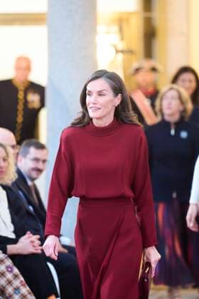 Queen Letizia attends the delivery of the 2024 and 2025 National Innovation and Design Awards Queen Letizia of Spain attends the delivery of the 2024 and 2025 National Innovation and Design Awards at El Pardo Royal Palace on November 6, 2025 in Madrid, Spain Photo by IMAGO MPG Madrid El Pardo Royal Palace Madrid Spain  Copyright: xMPGx