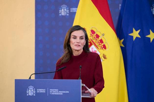 Queen Letizia attends the delivery of the 2024 and 2025 National Innovation and Design Awards Queen Letizia of Spain attends the delivery of the 2024 and 2025 National Innovation and Design Awards at El Pardo Royal Palace on November 6, 2025 in Madrid, Spain Photo by IMAGO MPG Madrid El Pardo Royal Palace Madrid Spain  Copyright: xMPGx