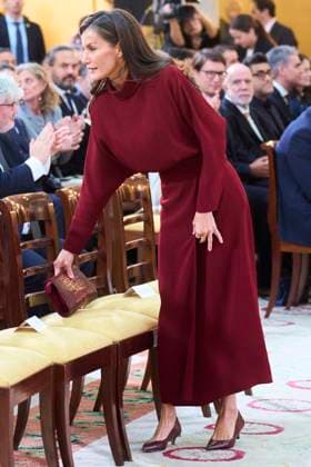 06-11-2025 Madrid Queen Letizia attended the national innovation and design awards 2024 and 2025 at the El Pardo palace in Madrid. No Spain Â  Copyright: xPPEx