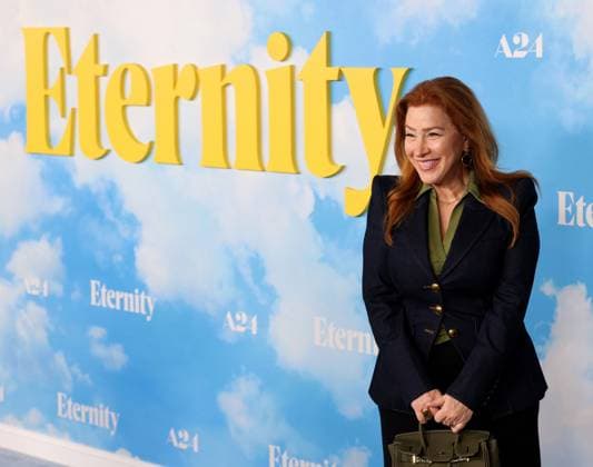 Lisa Ann Walter attends the Los Angeles Special Screening of A24 s Eternity at the AMC Century City 15 in Los Angeles, CA on Wednesday, November 5, 2025. Storyline: In an afterlife where souls have one week to decide where to spend eternity, Joan is faced with the impossible choice between the man she spent her life with and her first love, who died young and has waited decades for her to arrive.  LAP20251105827 GREGxGRUDT