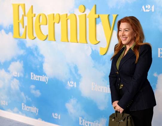 Lisa Ann Walter attends the Los Angeles Special Screening of A24 s Eternity at the AMC Century City 15 in Los Angeles, CA on Wednesday, November 5, 2025. Storyline: In an afterlife where souls have one week to decide where to spend eternity, Joan is faced with the impossible choice between the man she spent her life with and her first love, who died young and has waited decades for her to arrive.  LAP20251105828 GREGxGRUDT
