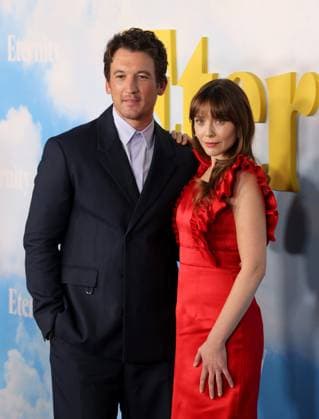 Miles Teller and Elizabeth Olsen attend the Los Angeles Special Screening of A24 s Eternity at the AMC Century City 15 in Los Angeles, CA on Wednesday, November 5, 2025. Storyline: In an afterlife where souls have one week to decide where to spend eternity, Joan is faced with the impossible choice between the man she spent her life with and her first love, who died young and has waited decades for her to arrive.  LAP20251105849 GREGxGRUDT