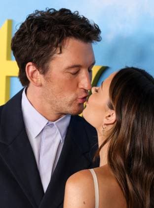 Miles Teller and Keleigh Sperry Teller attend the Los Angeles Special Screening of A24 s Eternity at the AMC Century City 15 in Los Angeles, CA on Wednesday, November 5, 2025. Storyline: In an afterlife where souls have one week to decide where to spend eternity, Joan is faced with the impossible choice between the man she spent her life with and her first love, who died young and has waited decades for her to arrive.  LAP20251105873 GREGxGRUDT