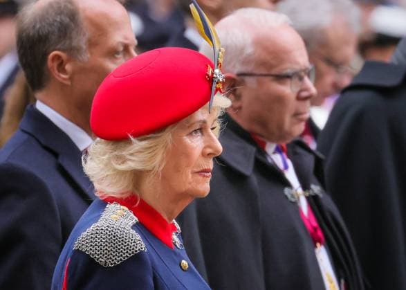 Queen Camilla visits the Field of Remembrance at Westminster Abbey, London, UK London, UK. 06th Nov, 2025. Her Majesty Queen Camilla visits the 97th Field of Remembrance at Westminster Abbey. The Queen is a Patron of the Poppy Factory and plants a Cross of Remembrance before reviewing the plots. The Field of Remembrance then opens to the public from later today., Credit:Imageplotter Avalon  Copyright: xImageplotterx xAvalonx 1050734718