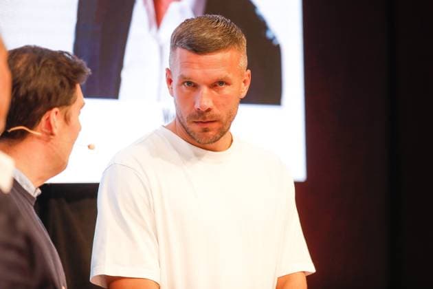 Entertainment Bilder des Tages Lukas Podolski auf der Franchise Expo Germany in Frankfurt Main Frankfurt Main, 06.11.2025 Lukas Podolski auf der Franchise Expo Germany in Frankfurt Main Hessen Copyright: xMatthiasxGränzdörferx