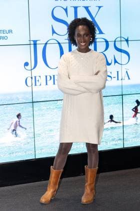Six Jours Ce Printemps-La Premiere - Paris AJ Eye Haidara attending the Six Jours Ce Printemps-La (Printemps La) Premiere at the UGC Cine Cite Les Halles in Paris, France on November 6, 2025. Photo by Alexis Jumeau ABACAPRESS.COM Paris France  Copyright: xJumeauxAlexis ABACAx