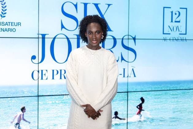 Six Jours Ce Printemps-La Premiere - Paris AJ Eye Haidara attending the Six Jours Ce Printemps-La (Printemps La) Premiere at the UGC Cine Cite Les Halles in Paris, France on November 6, 2025. Photo by Alexis Jumeau ABACAPRESS.COM Paris France  Copyright: xJumeauxAlexis ABACAx
