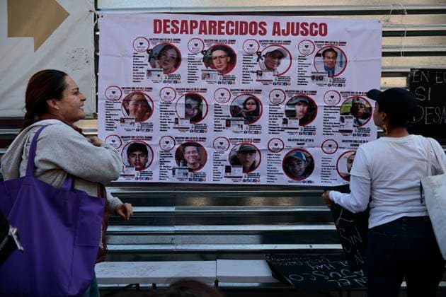 November 6, 2025, Mexico, Cdmx, Mexico: The family, advocacy groups, and friends of GUADALUPE PAMELA GALLARDO VOLANTE protested outside the Mexico City Attorney General s Office (FGJCDMX) to demand the safe return of the young woman who disappeared 2,922 days ago (8 years). Because of this, Pamela Gallardo s family has been counting the days she has been missing from her home. The Attorney General s Office has not responded to any inquiries or made any progress in the case of the young woman who disappeared in the Ajusco area, a region with high rates of forced disappearances at the hands of organized crime, kidnappers, and drug traffickers. It is said to be controlled by the Sinaloa Cartel, a significant factor in the police s inability to - ZUMAp204 20251106_zip_p204_011 Copyright: xJosuexPerezx