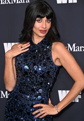 2025 WIF Honors Jameela Jamil arriving to the 2025 WIF Honors held at the Beverly Hilton Hotel on November 6, 2025 in Beverly Hills, Ca. Beverly Hills Beverly Hilton Hotel California USA Copyright: xStarbuck AFF-USA.COMx