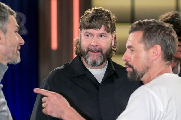 Micky Beisenherz, Rea Garvey und Klaas Heufer-Umlauf bei der Aufzeichnung der WDR-Talkshow Kölner Treff im WDR Studio BS 3. Köln, 06.11.2025