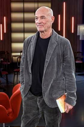 Heiner Lauterbach bei der Aufzeichnung der WDR-Talkshow Kölner Treff im WDR Studio BS 3. Köln, 06.11.2025