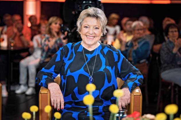 MDR - Riverboat. Schauspielerin Marie-Luise Marjan anläßlich der Aufzeichnung der MDR - Talkshow Riverboat am 06.11.2025 in der Mediacity Leipzig. 20251106SFL0037